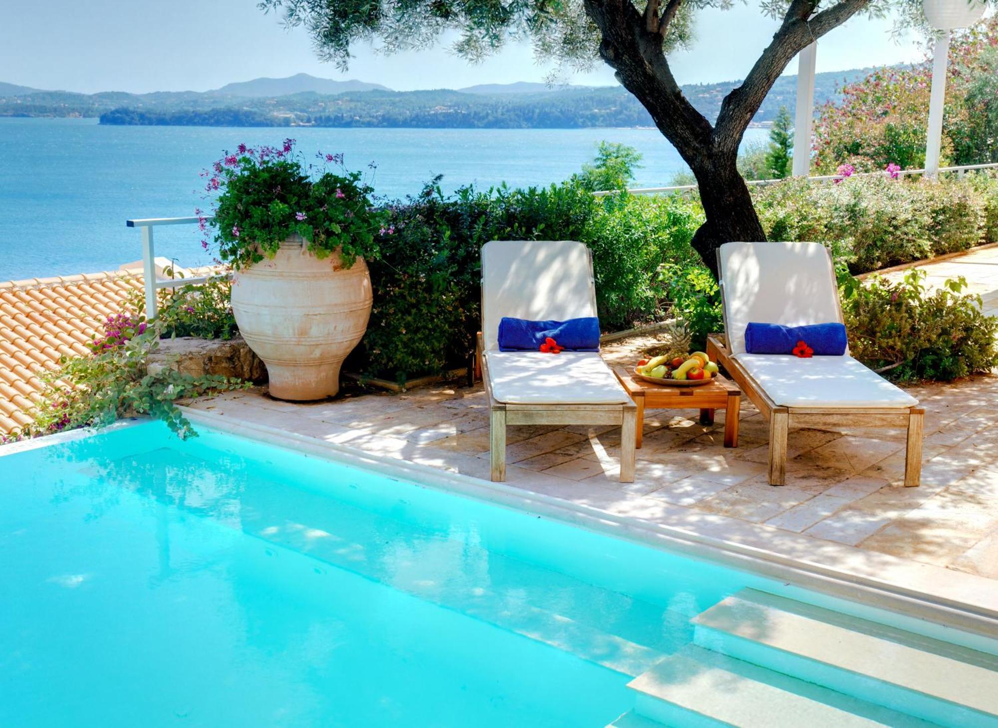 Corfu Luxury Villas Barbati Chambre photo